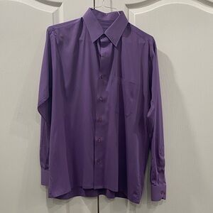 Men's Purple Dress Shirt